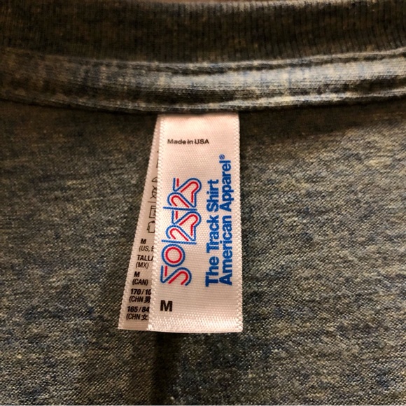 The Matinee Band T-ShirtAmerican Apparel Heather Green/ Sz MEd - Picture 3 of 4